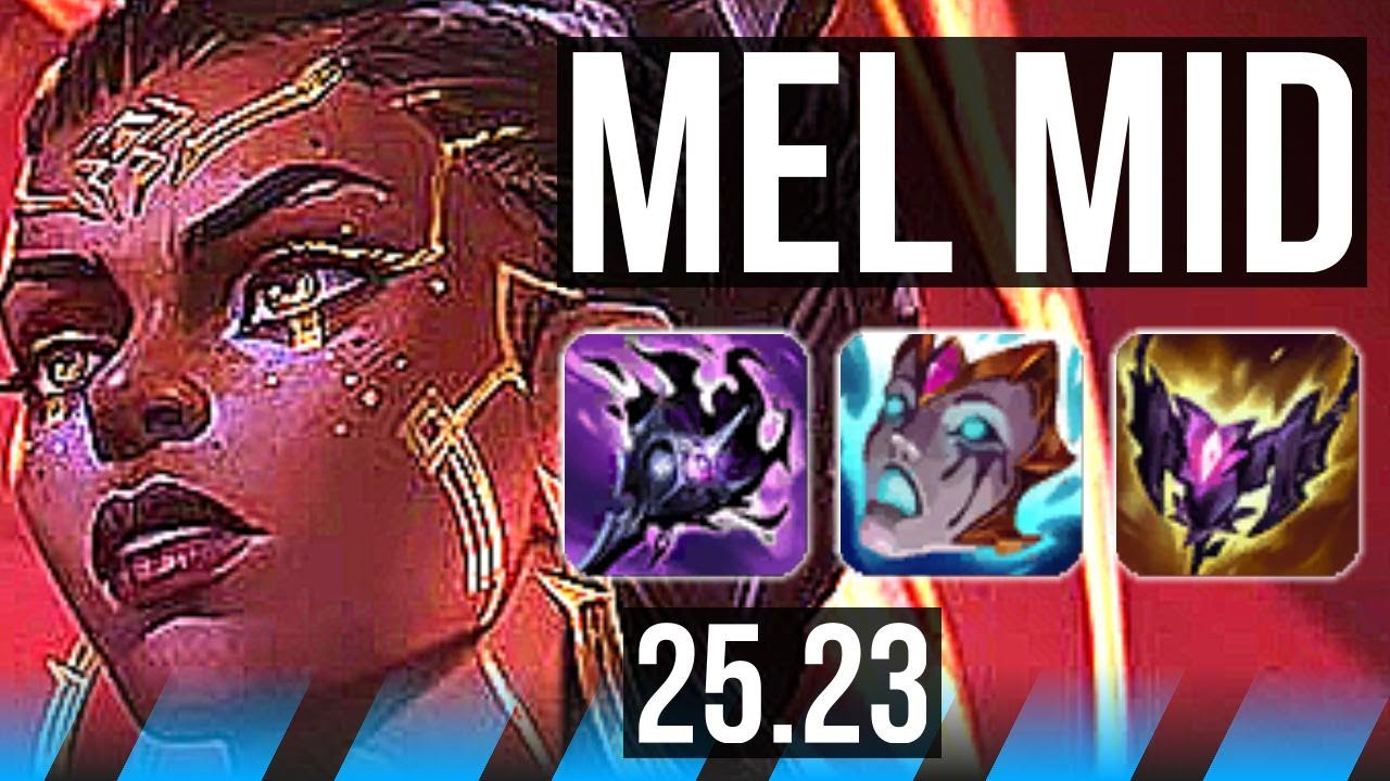MEL vs ZED (MID) | 19/3/11, Godlike | KR Master | 25.23
