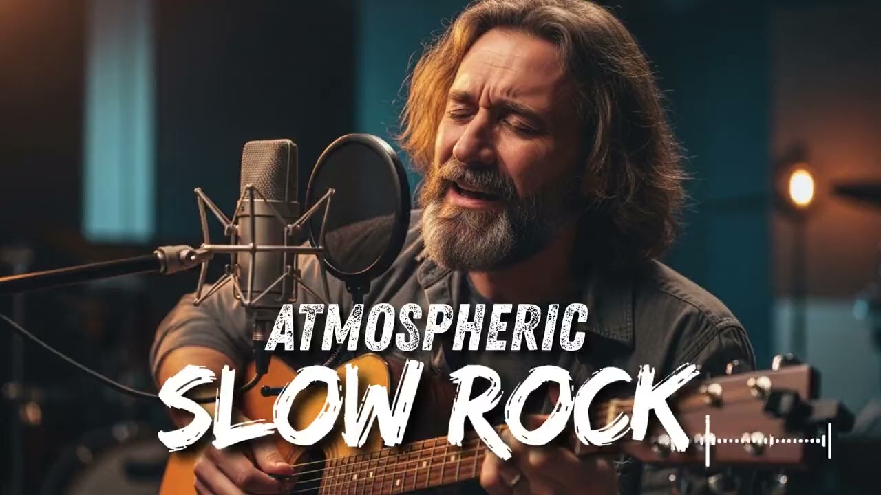 🎸 Echo Guitar Slow Rock – Atmospheric Rock Music for Relaxation