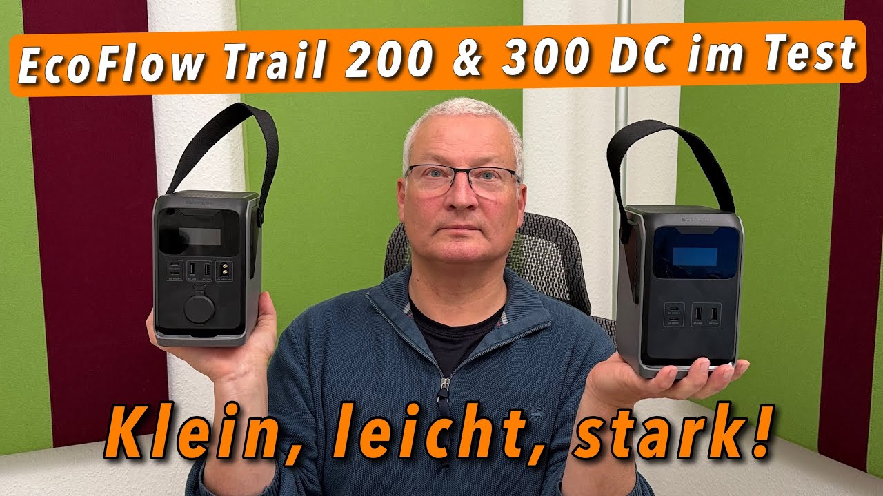 Kleine Power, große Freiheit – EcoFlow Trail 200 und 300 DC im mobilen Einsatz