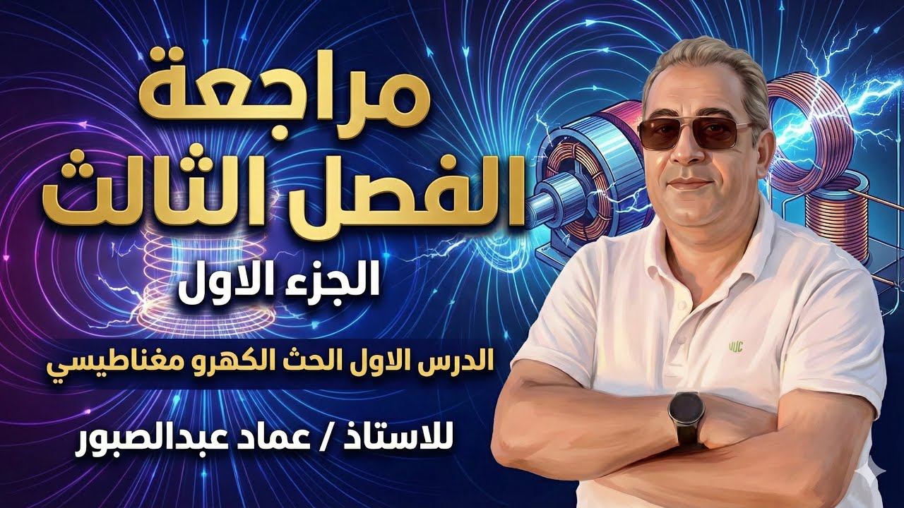 مراجعة الفصل الثالث جزء اول فاراداى