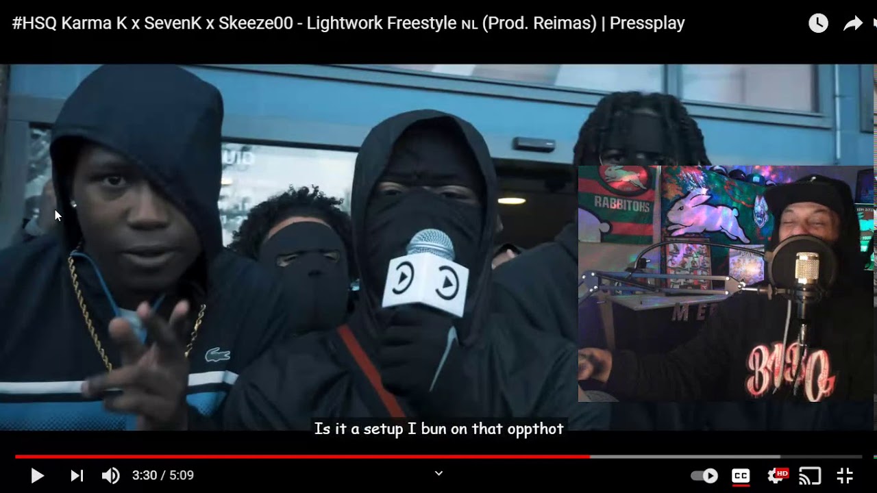 Dutch Drill: Karma K x SevenK x Skeeze00 - 'Lightwork Freestyle' (New Zealand Reaction)