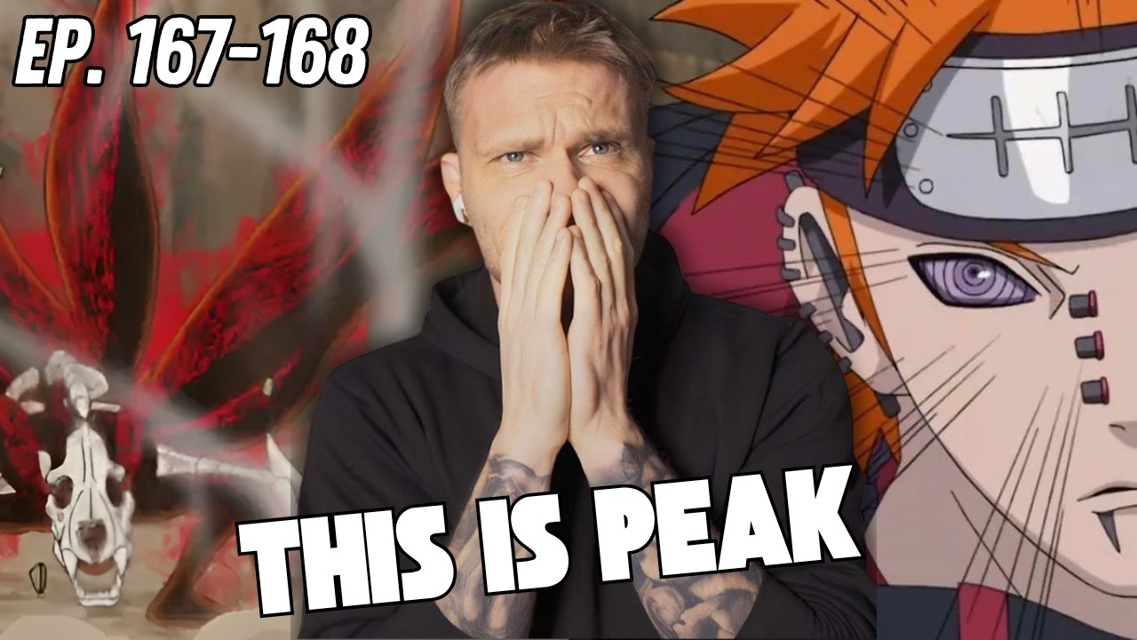 NINE-TAILS VS PAIN 🥶🔥 First Time Watching Naruto Shippuden Ep. 167-168 (Reaction)