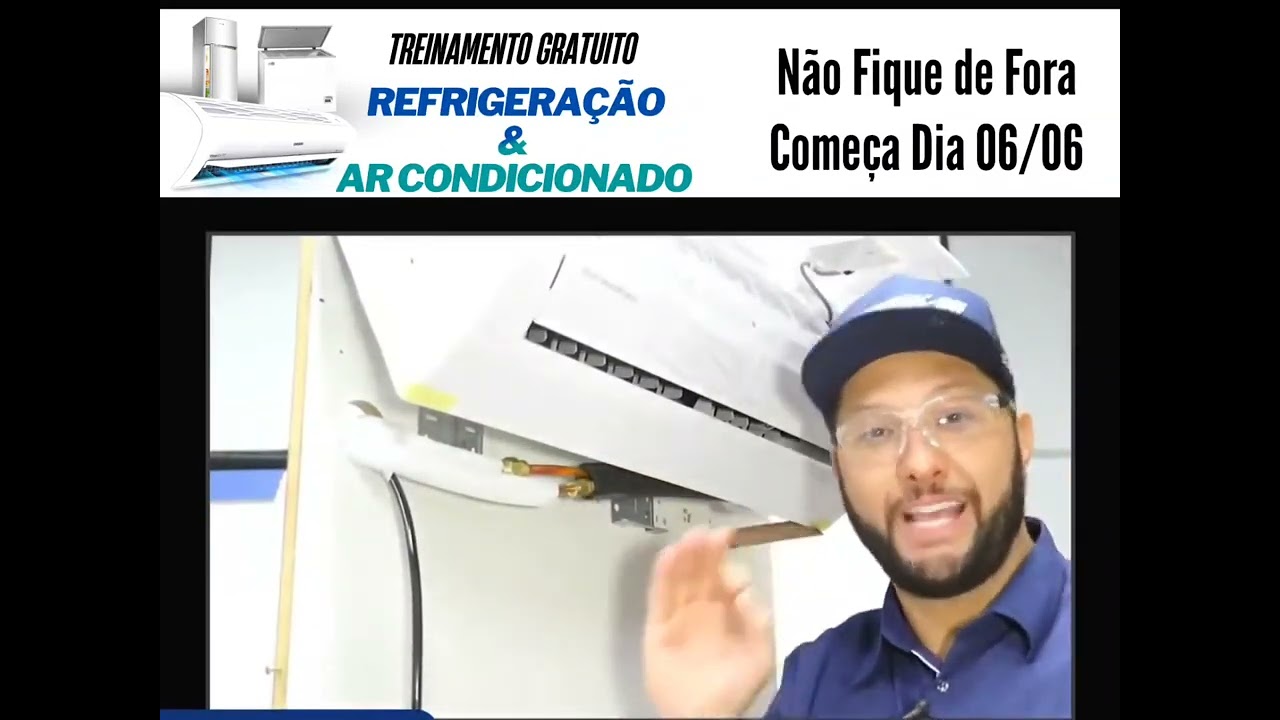 Teste de Vazamento e Vácuo no Ar Condicionado