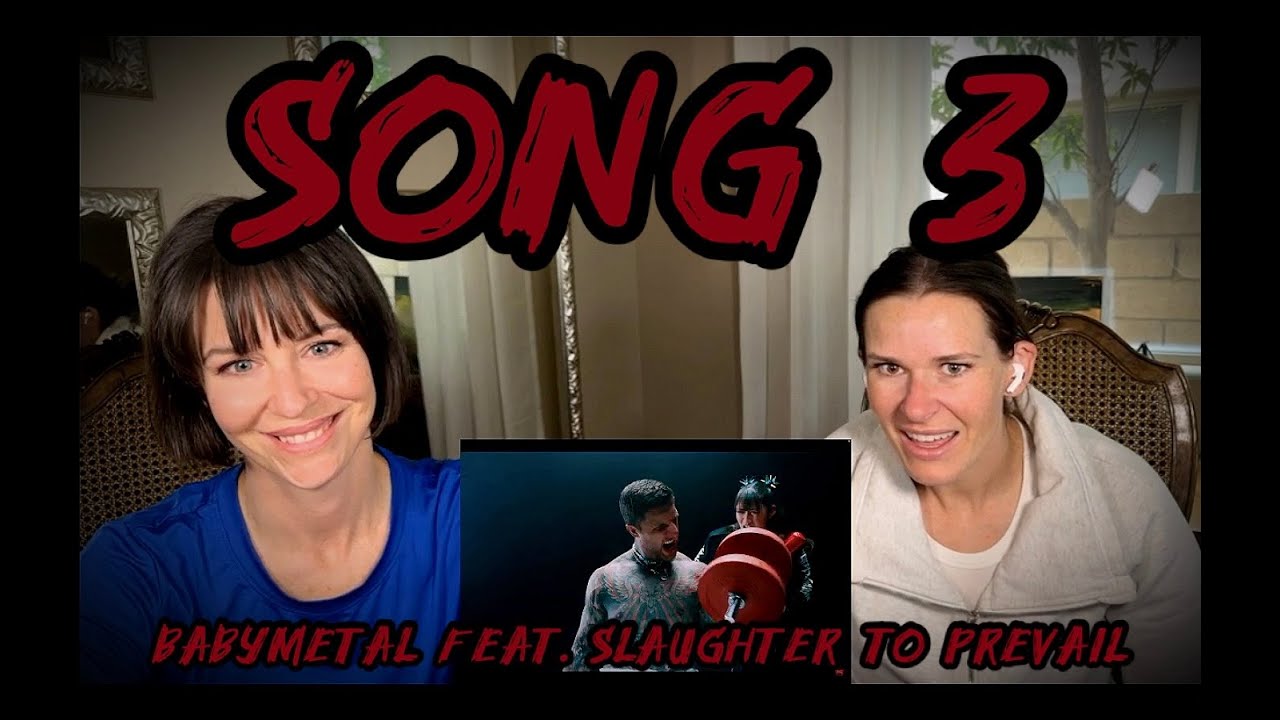American Moms Watch BABYMETAL feat. SLAUGHTER TO PREVAIL - SONG 3 - First Time Reaction!!!