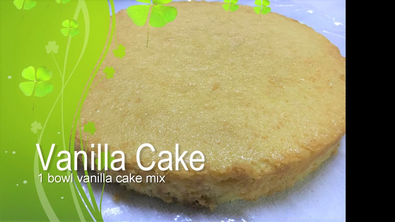 Basic Vanilla Cake |Cup Measurements |No Mixer Needed