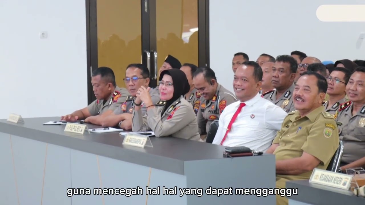 Rakor Lintas Sektoral Digelar, Polres Pekalongan Fokus Tekan Penyakit Masyarakat