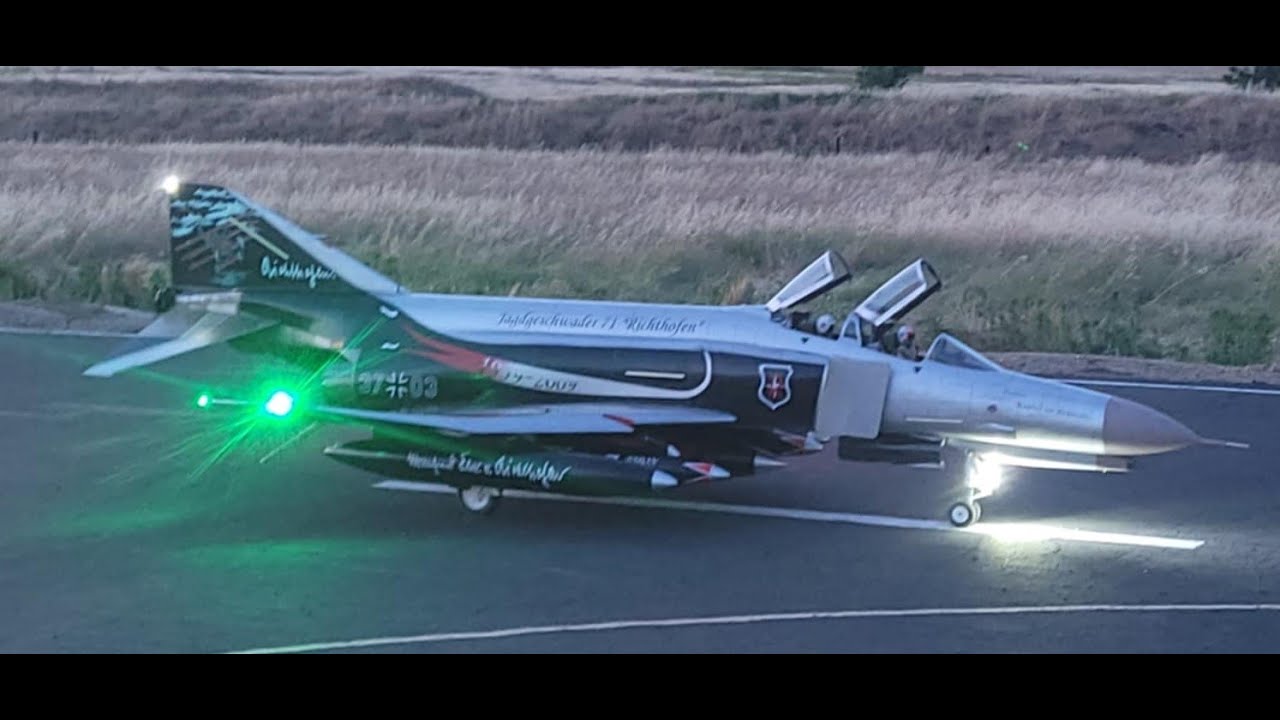 Beautiful Monster Carf F4 Phantom Golden hour flight at Jets over California 2025