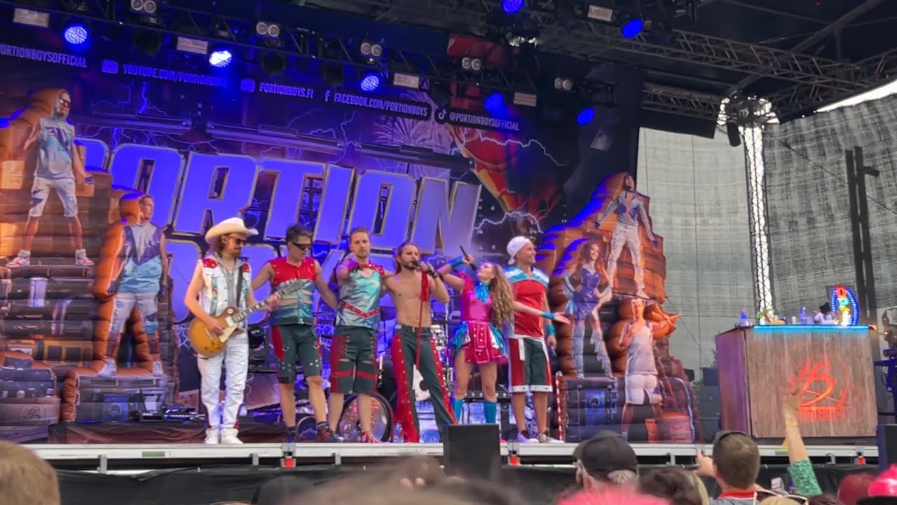 Portion Boys - Elämän ABC live Suomipop Festivaali 2024 Jyväskylä