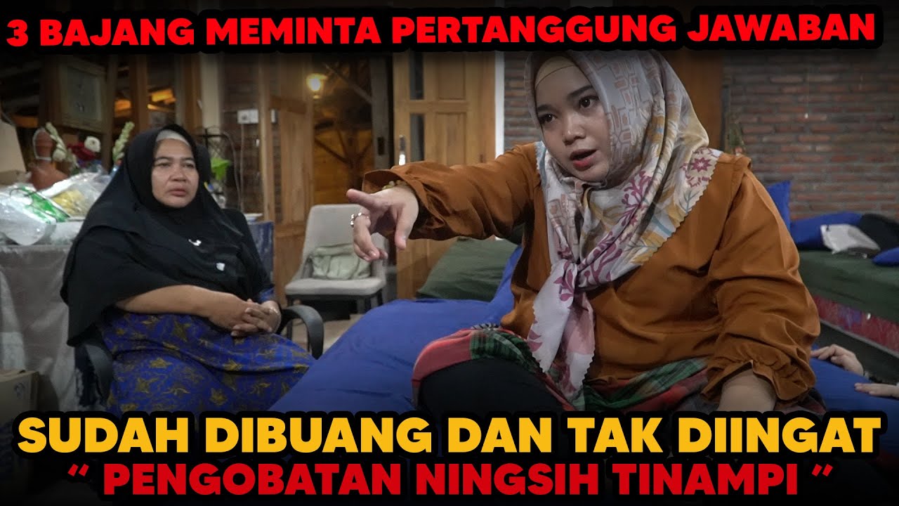 3 BAJANG TAK TERIMA DAN SAKITI ORANG TUA