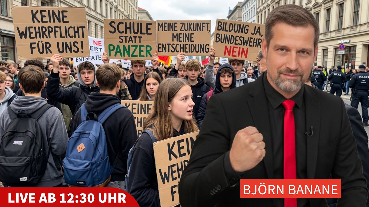 🔥EILT❌️ SCH&Uuml;LER GEGEN WEHRPFLICHT‼️