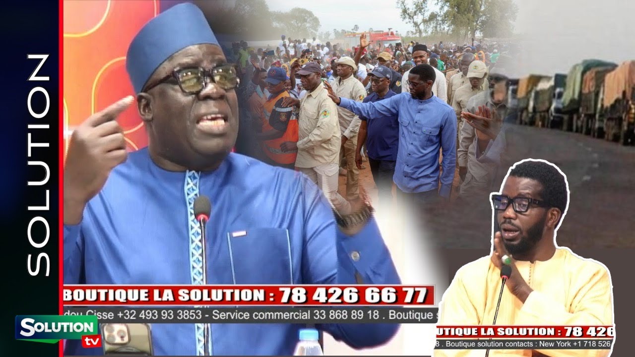 TOUNÉE DIOMAYE SA NDIOGOU DIT STOP A LA MANIPULATION...BAYE ASSANE AY CHAUFFEURS CAMION WOO NAGNOUMA