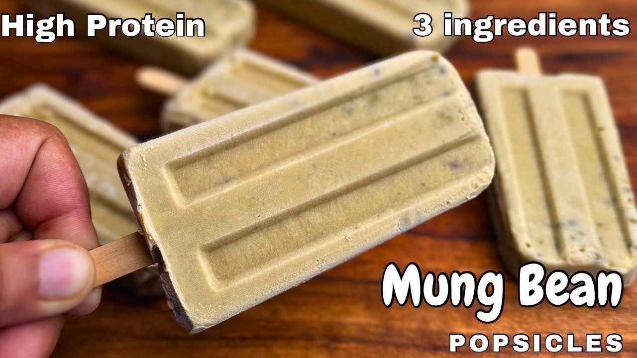 No Whipping Cream, No Condensed Milk Ice Cream Recipe~Healthy Mung Bean Ice Cream Just 3-Ingredient