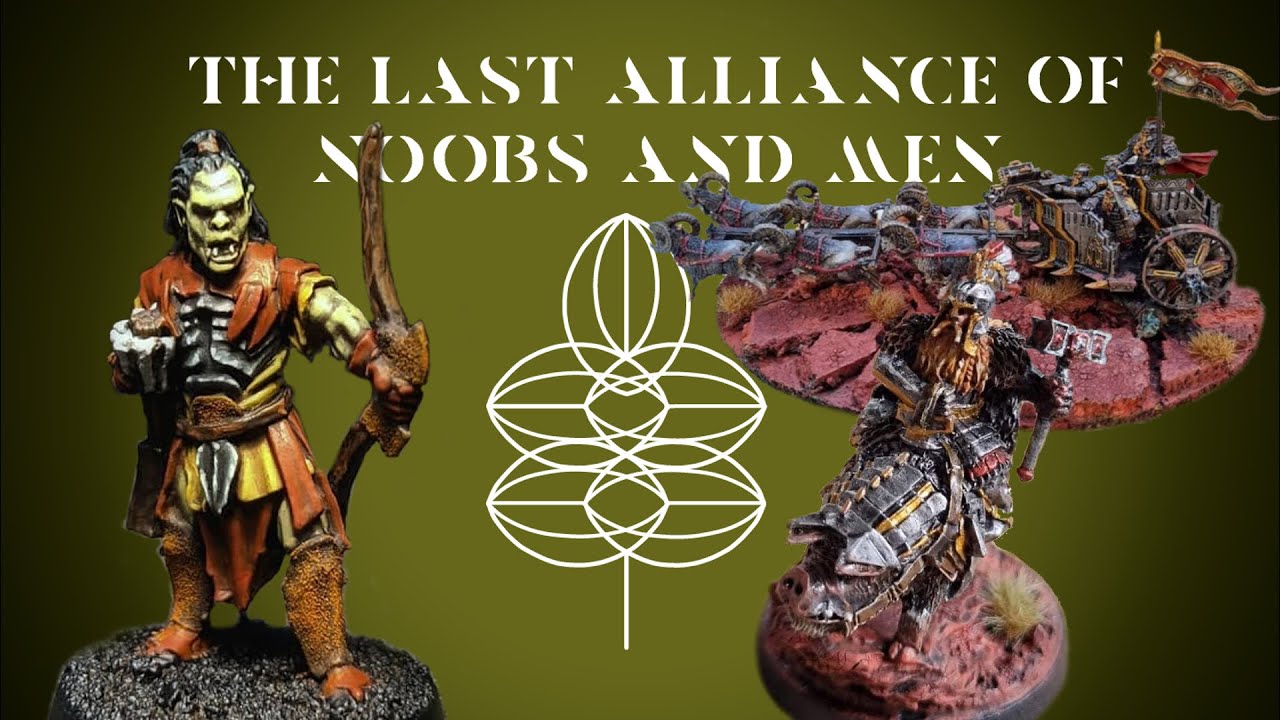 600pt MESBG Battle Report ~ Iron Hills vs Lurtz Scouts