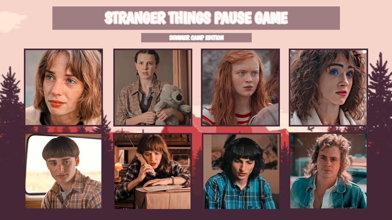 you're at summer camp (stranger things) pause game
