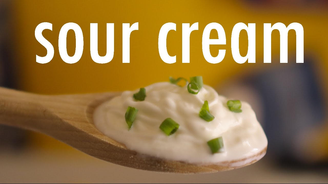 Como Fazer Sour Cream &ndash; ou Creme Azedo Caseiro 🥣