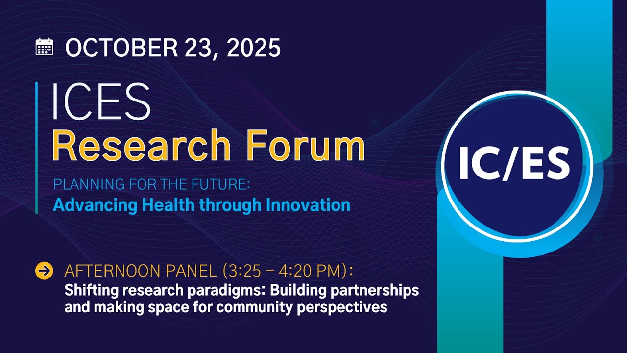 2025 ICES Research Forum: Afternoon Panel