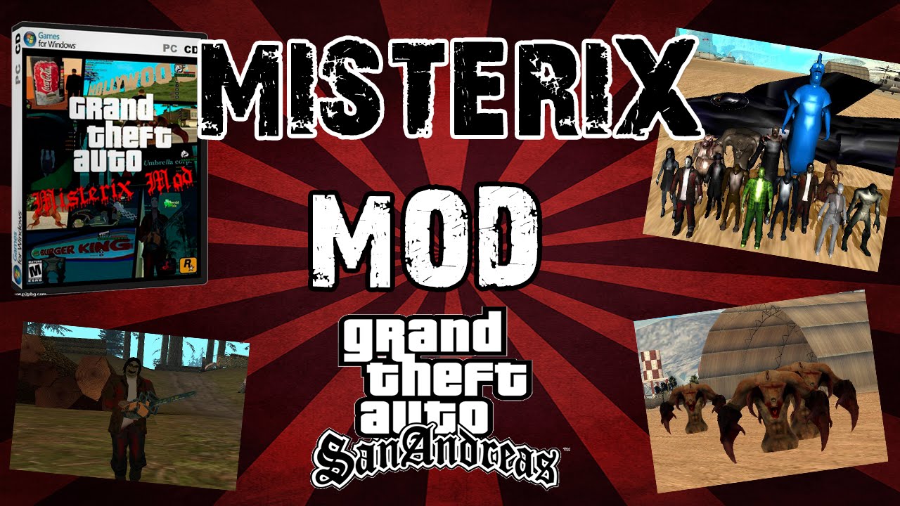 Обзор GTA San Andreas Misterix MOD
