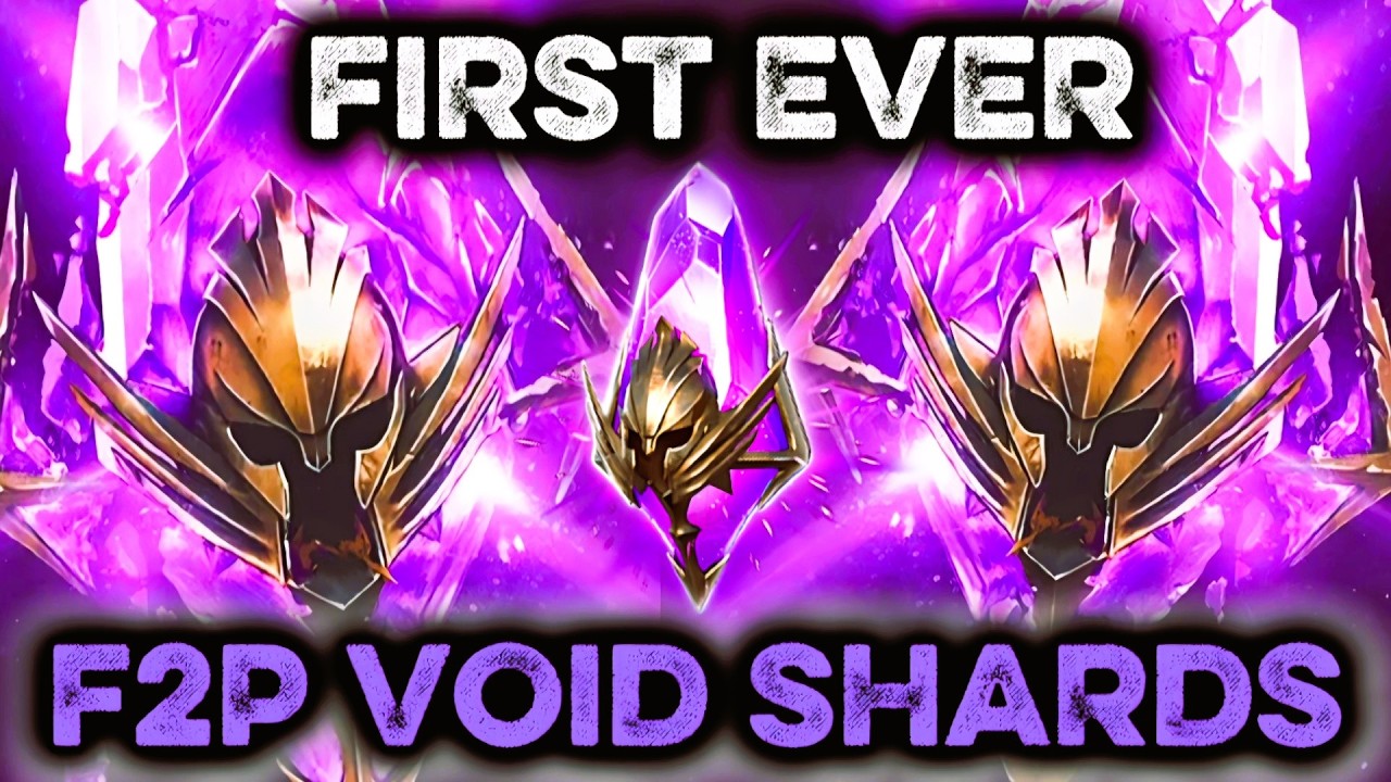 FIRST EVER F2P VOID SHARDS for the 2x Boosted Summoning Event | RAID: Shadow Legends