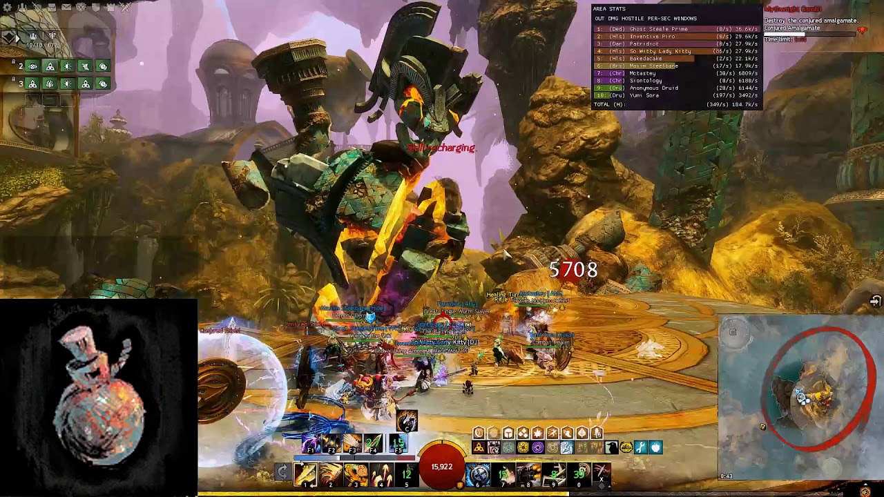 GW2: Conjured Amalgamate (Kitless Power Holosmith POV)