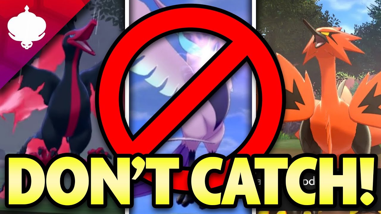 Why YOU SHOULDN'T CATCH the LEGENDARY BIRDS (Crown Tundra)
