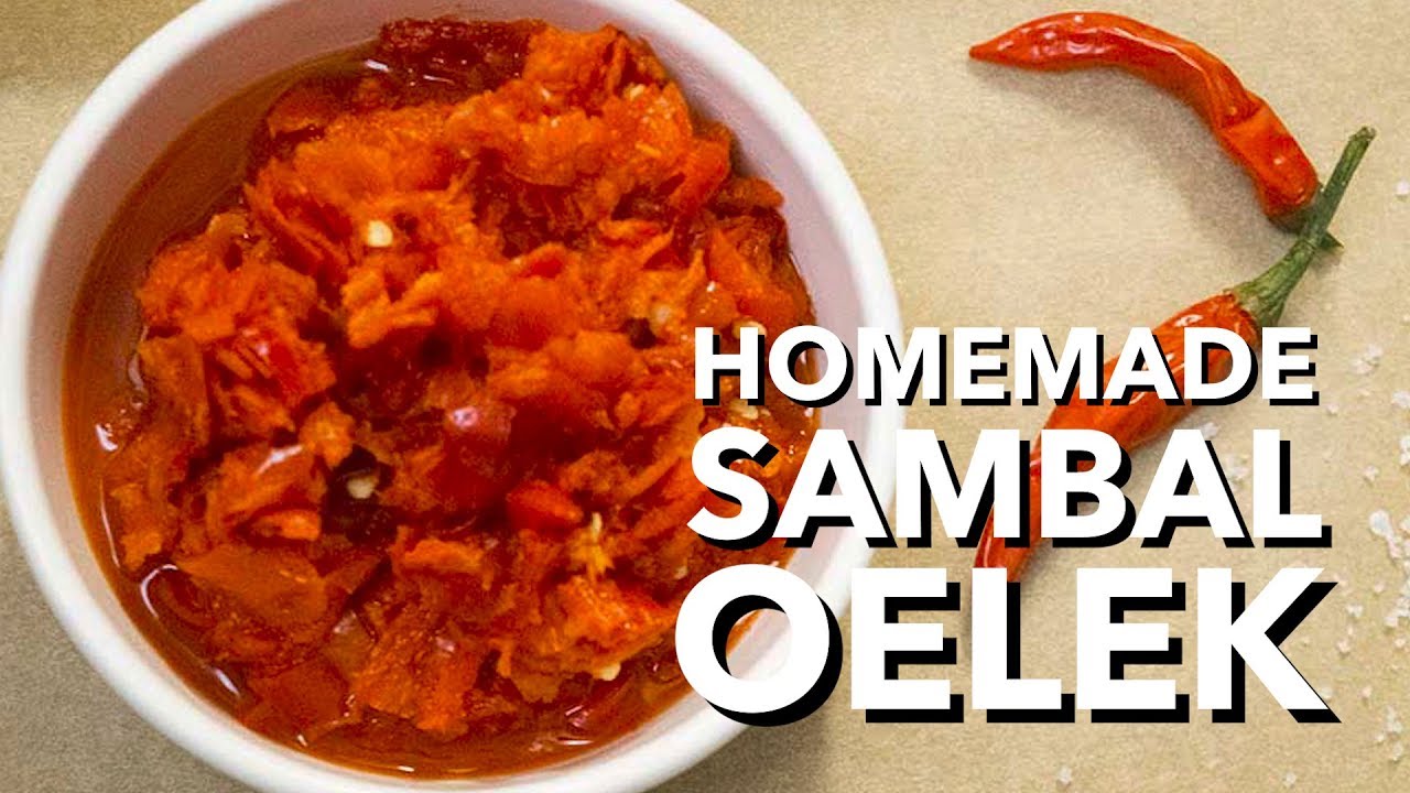 Homemade Sambal Oelek