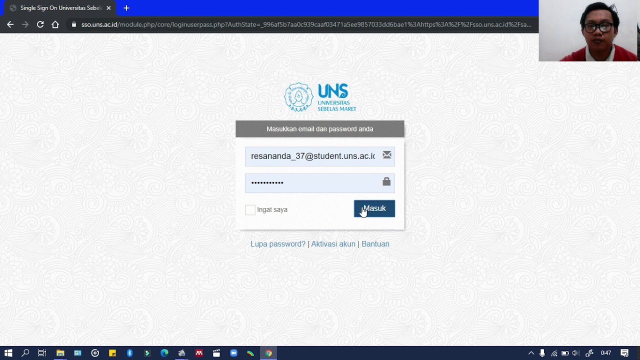 Tutorial Pengisian SIPSMART UNS (Input Kegiatan Wajib) #2