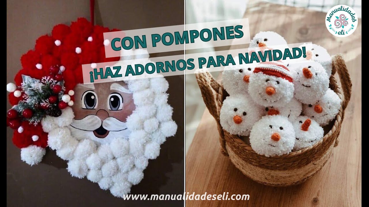 ¡WoW! Mujer Decoró Su Casa En Navidad Con Pompones De Lana