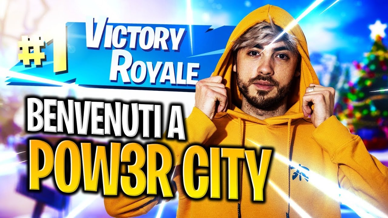 BENVENUTI A POW3R CITY! UNA DUO PERFETTA! | FORTNITE ITA