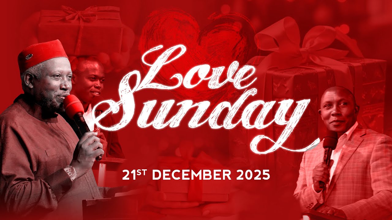 Love Sunday Live-Stream | Pastor John Mbaziira | Heaven’s Gift: Earth’s King