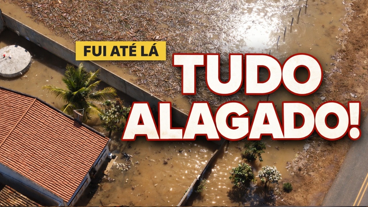 FUI ATÉ SIMÃO DIAS (SE) E ENCONTREI TUDO DEBAIXO D’ÁGUA | VLOG