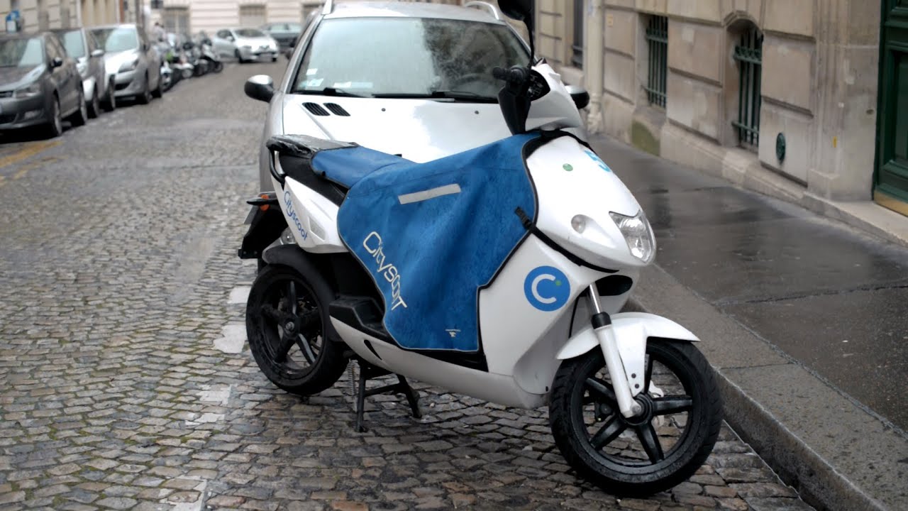 CityScoot, des scooters &eacute;lectriques en libre-service &agrave; Paris