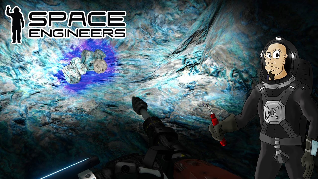 Let's play Space Engineers: Episode 7 - Blaues Cobalt
