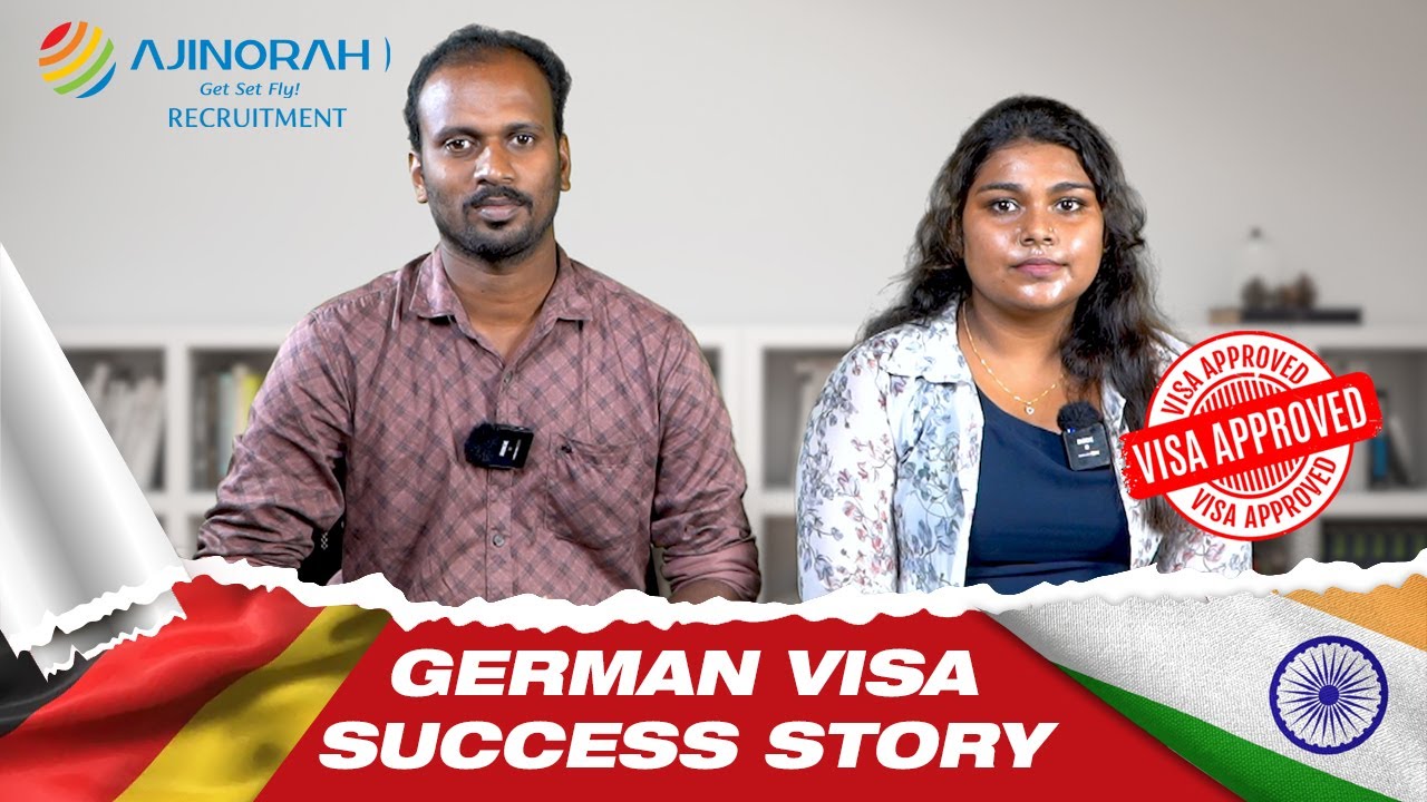 GERMAN RECRUITMENT SUCCESS STORY | AJINORAH | OET | IELTS | GET SET FLY