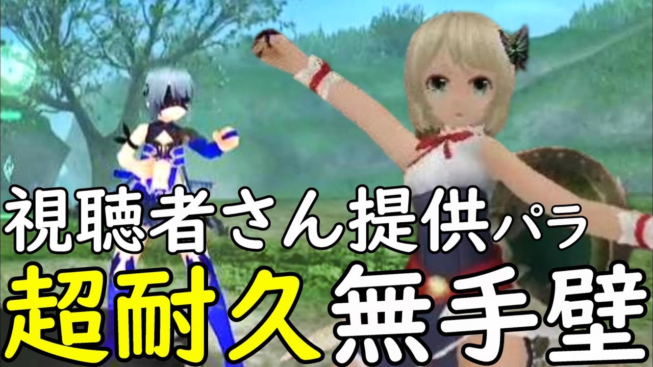 【視聴者提供パラ】欠点を克服しスキル効率を極めた 超耐久暗黒無手壁！装備・スキル・コンボ紹介【トーラムオンライン】1
