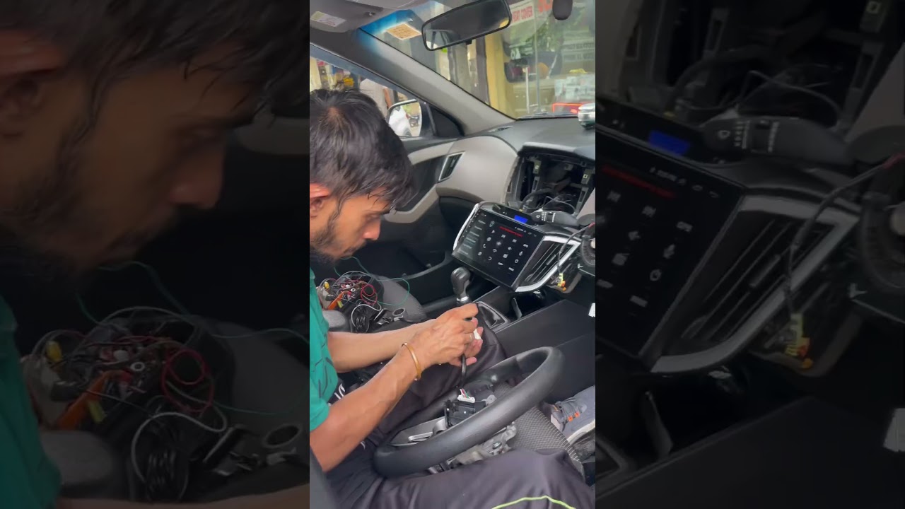 Hyundai creta fitted with - Brand new android screen, steering controls and Reverse camera.#android
