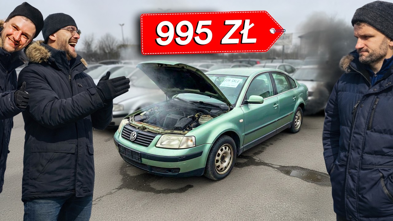 POJECHALIŚMY DO KOMISU Z PODEJRZANIE TANIMI AUTAMI