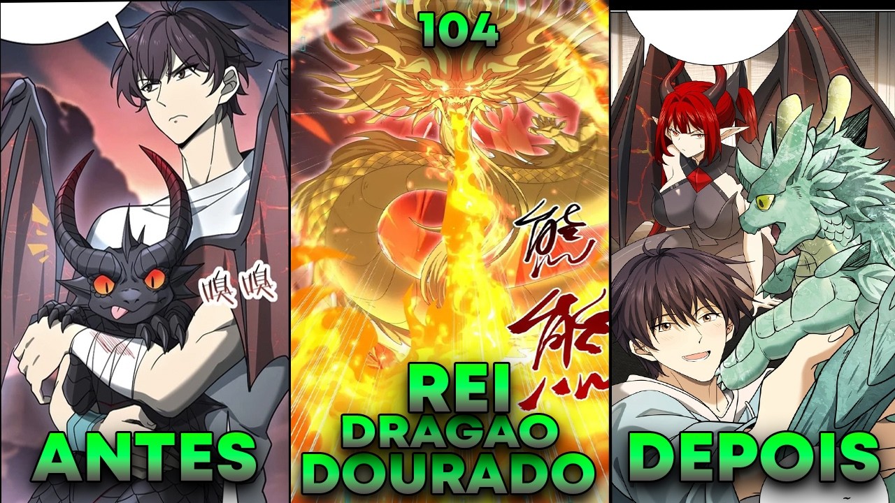 Ele despertou uma profissão inútil, mas ao domar um dragão Rank S, tornou se OVERPOWER (104)