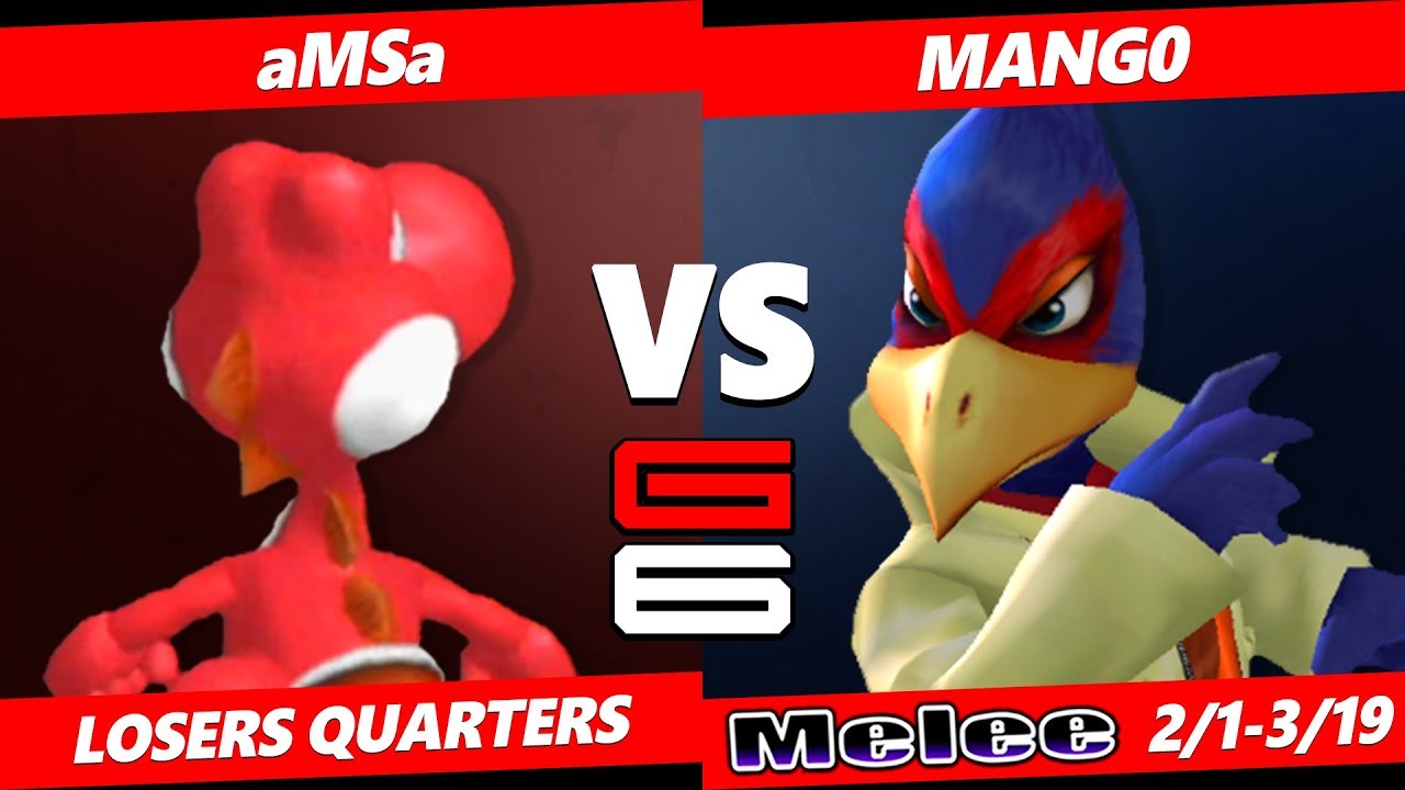 Genesis 6 SSBM - VGBC | aMSa (Yoshi) Vs. C9 | Mango (Falco) Smash Melee Tournament LQ