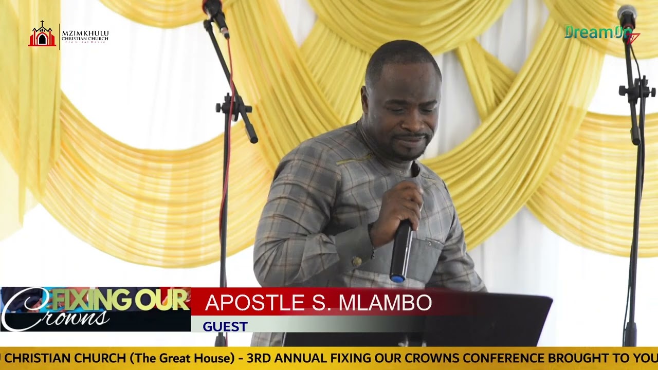 Apostle Sandile Mlambo at Mzimkhulu Christian Church Conference