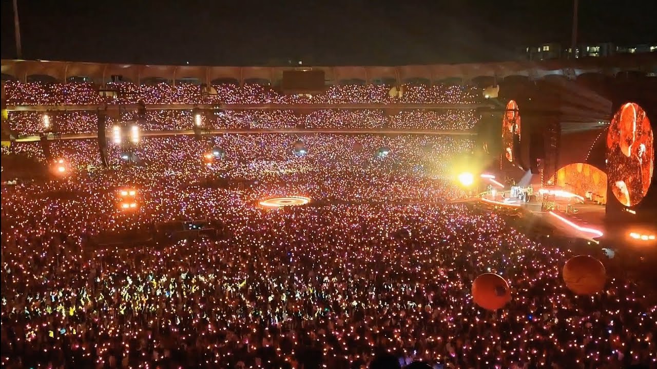 FIX YOU❤️ - Coldplay | LIVE - Mumbai 18th Jan 2025 |