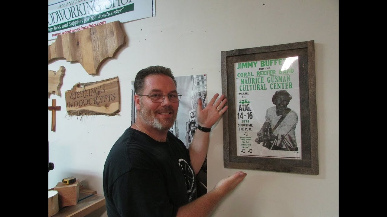Rustic Barn Wood Picture Frame