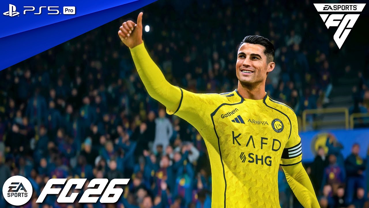 FC 26 - Al Nassr vs. Barcelona - Full Match Ft. Cristiano Ronaldo | PS5 Pro [4K60]