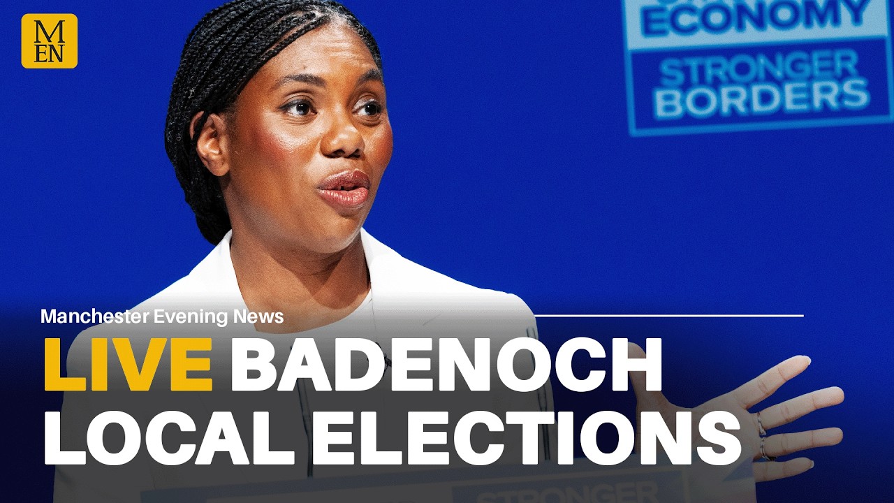 WATCH LIVE: Kemi Badenoch launches Conservatives' local election campaign