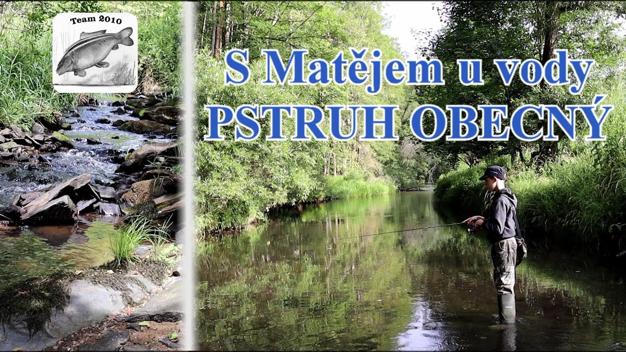 S Matějem u vody - PSTRUH OBECNÝ