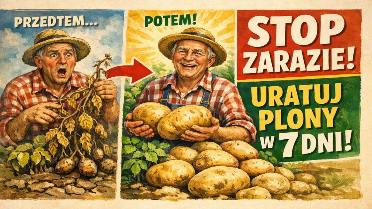 STOP. To nie susza niszczy twoje ziemniaki. To ZARAZA.