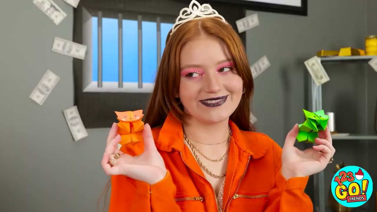 TANTANGAN MENGGAMBAR SUPER KAYA VS KAYA VS MISKIN💰🚨 Makeover Penjara Ultimat oleh 123 GO