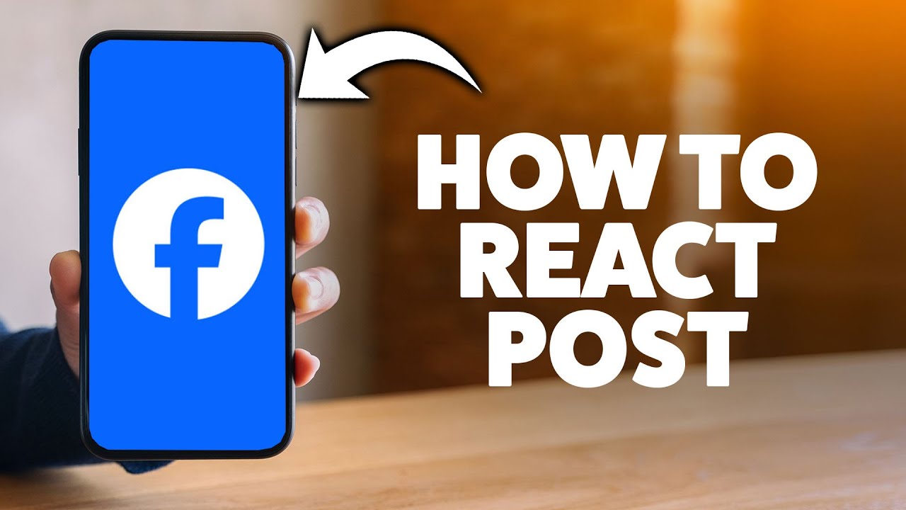 How To React On A Facebook Post 2026 (iPhone & Android)