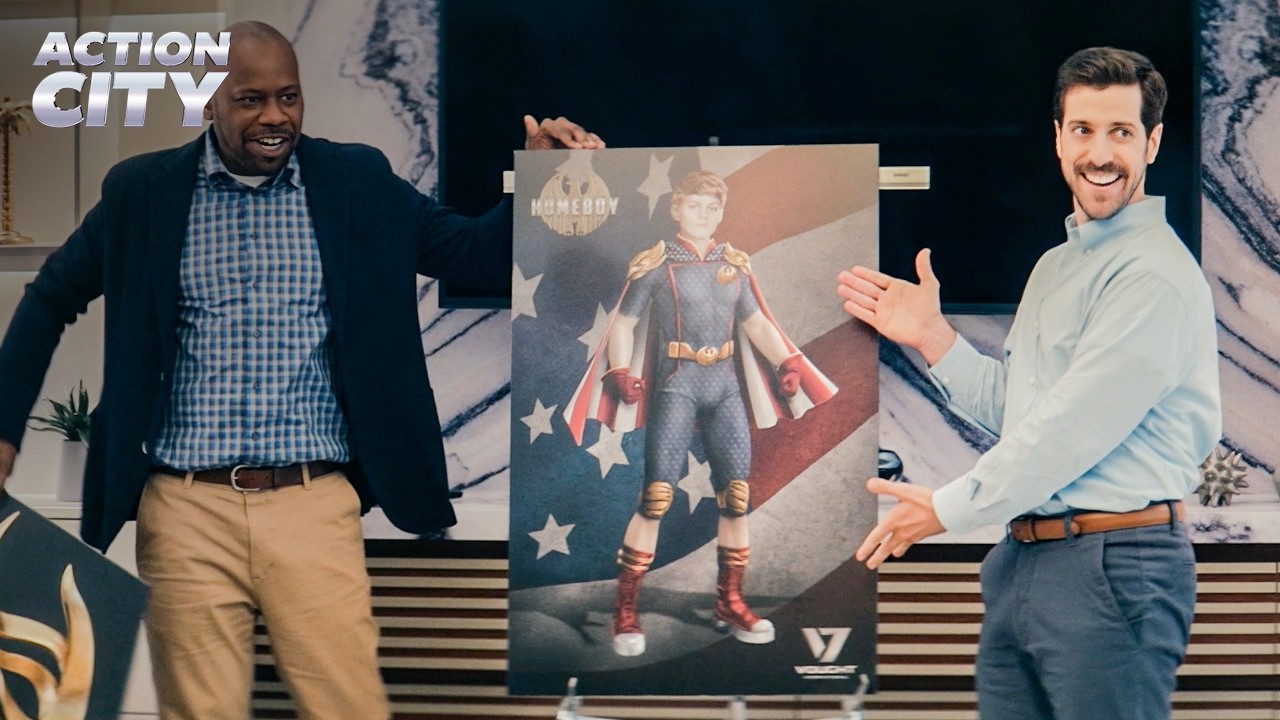 Ryan's Debut vs. Homelander's Ego | The Boys (Antony Starr, Cameron Crovetti)