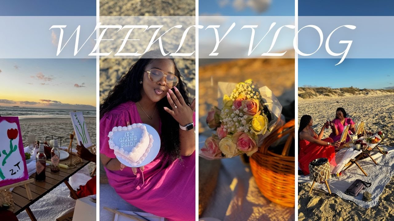 WEEKLY VLOG | Cozy Sunset Picnic, Quality Girl Time & A Week Full of Love ❤️💐