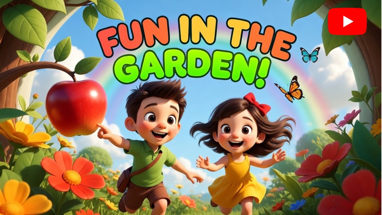 Magic Garden Adventure | Fun Learning Song for Kids | Mini March Melodies